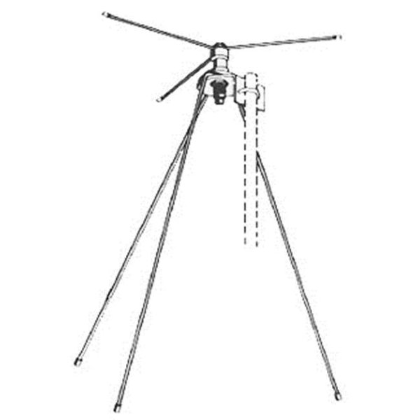 Hustler Hustler DCX Discone Monitor Scanner Base Antennaenna 40-999 Mhz DCX